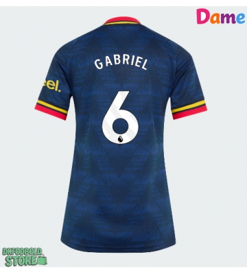 Arsenal Gabriel Magalhaes #6 Replika Udebanetrøje Dame 2026-27 Kortærmet
